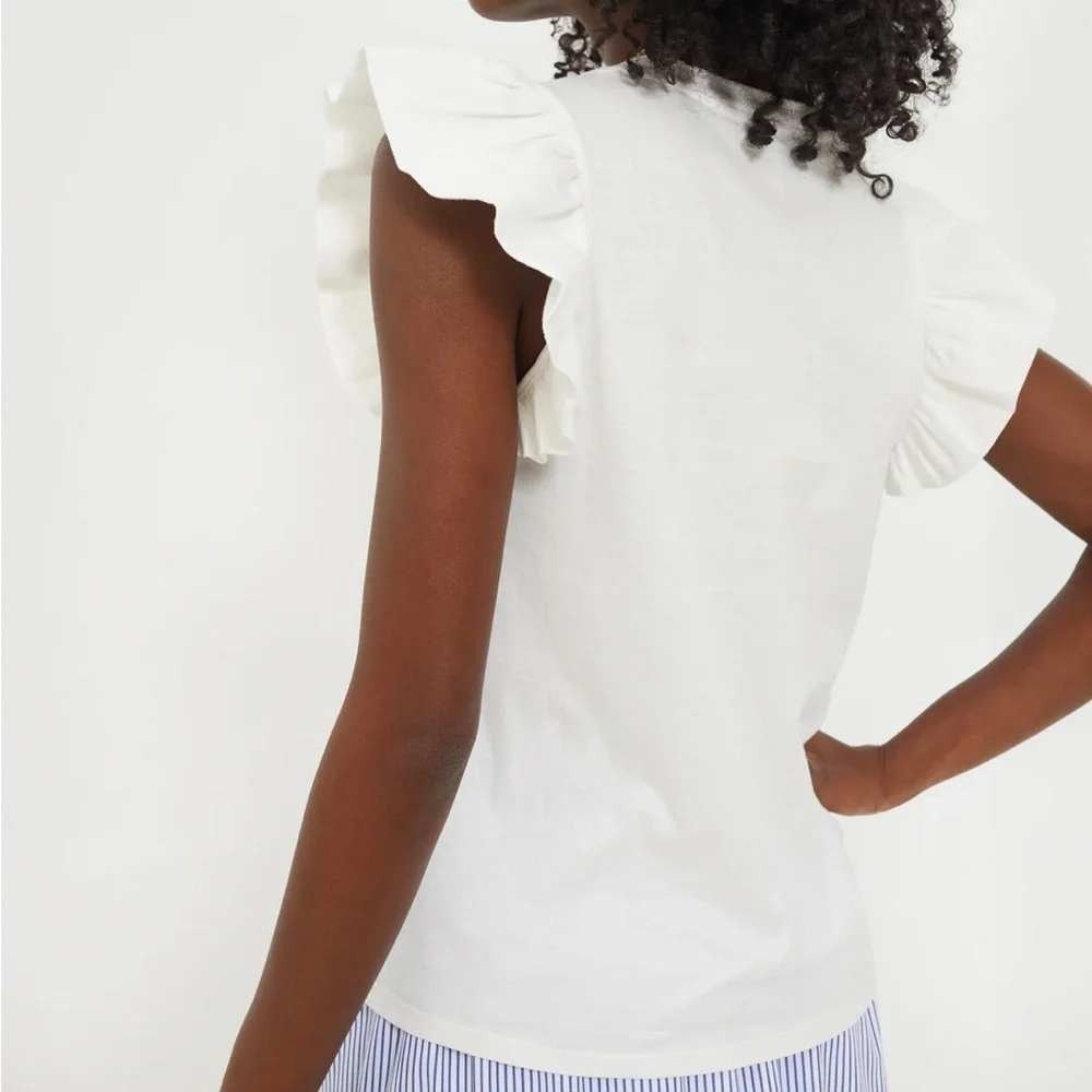 Tuckernuck Kaia‎ Flutter Sleeve Tee